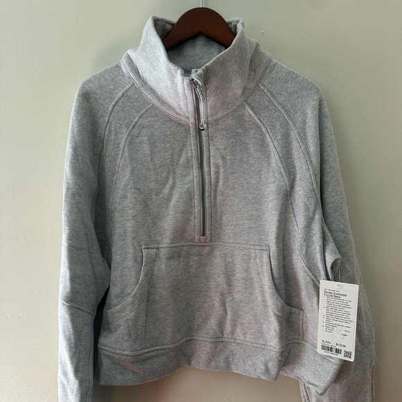 NWT Lululemon Scuba Oversized Funnel-Neck Half Zip  XL/XXL - Picture 1 of 5